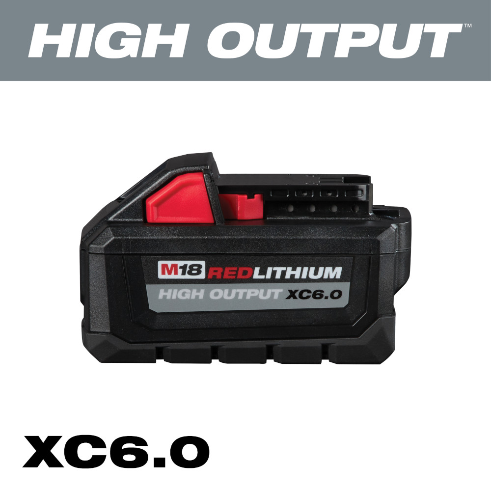 Milwaukee M18 REDLITHIUM HIGH OUTPUT XC6.0 Battery Pack from Columbia Safety